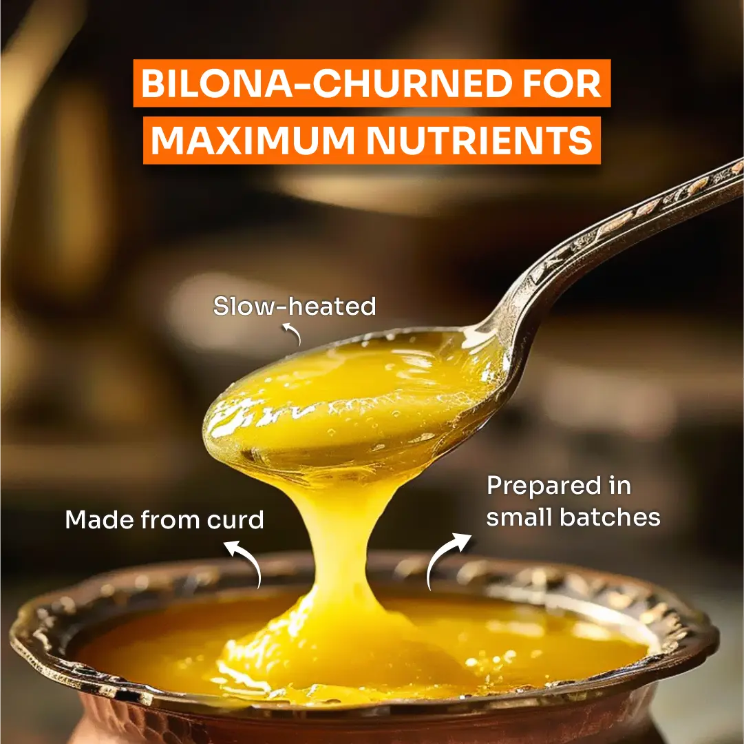 Gir Cow Ghee — Pure A2 Desi Bilona Ghee (Lab-Tested) - Image 2
